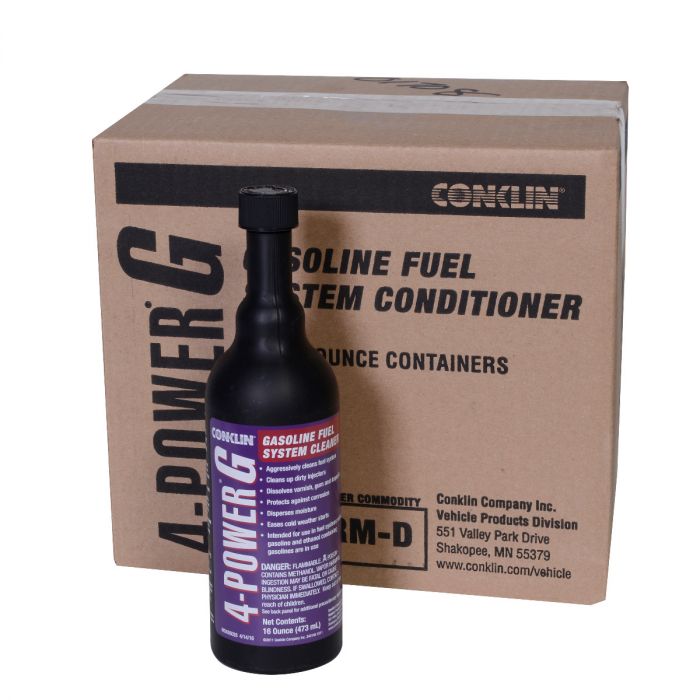 4-POWER G - Gasoline Fuel System Cleaner 12 bottle (16 oz.)/cs Fuel Conditioners Fuel & System Cleaners