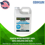 Feast® Micro Master™ 100% EDTA-Chelated Zinc 9.0%
